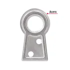 Bolsa con 100 colas de pato #3, 4 cm altura, 11.2 mm ojillo 2