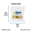 Adaptador hembra de CPVC 1-1/2'con inserto y tuerca de latón 4