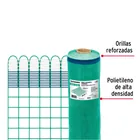Rollo de 30 m x 0.6 m de malla mosquitera plástica verde 2