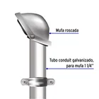 Mufa roscada 1-1/4' para tubo, VOLTECK 4