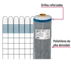 Rollo de 30 m x 0.75 m de malla mosquitera plástica gris 2