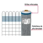 Rollo de 30 m x 1.5 m de malla mosquitera plástica gris 2