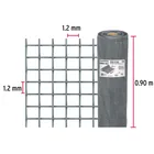 Rollo de 30 m x 0.9 m malla mosquitera fibra de vidrio gris 3