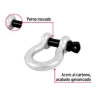 Grillete de acero forjado 1', FIERO 2