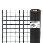 Rollo de 30 m x 1.5 m malla mosquitera fibra de vidrio negra 1