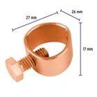 Conector para varilla a tierra, VOLTECK 3