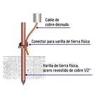 Varilla de puesta a tierra de 1/2' x 1.5 m, VOLTECK 3