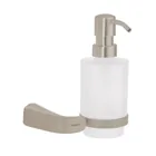 Dispensador de jabón a pared de latón satinado, RIVIERA 1