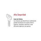 Jaladera/perilla/cerrojo, Porto llave-llave, Cromo 4