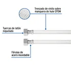 Manguera lavabo/fregadero, vinilo blanco, 1/2'x1/2', 100 cm 2