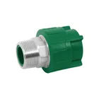 Adaptador PPR 1-1/4' macho con inserto metálico, FOSET 1
