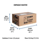Adaptador PPR 1-1/4' macho con inserto metálico, FOSET 4