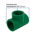 Tee sencilla de PPR 1-1/2', FOSET 2