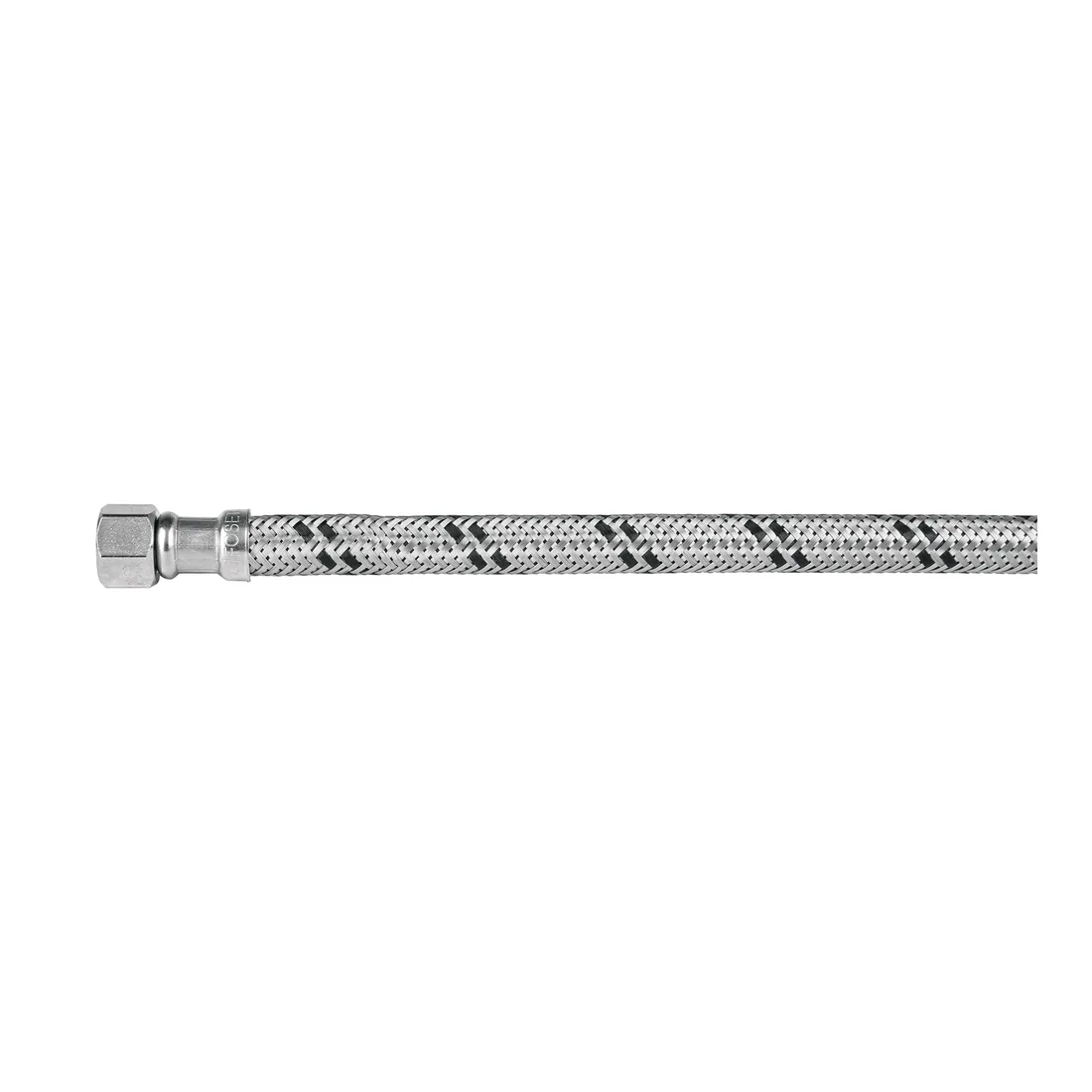 Manguera 'T' lavabo/fregadero,acero inox,3/8'x1/2'x1/2',55cm