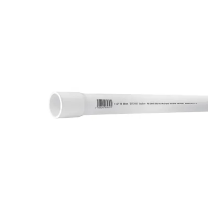 Tubo de 1-1/2' PVC hidráulico cédula 40, 3m, 2.3kg, FOSET