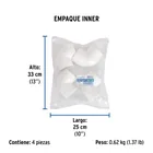 Codo 90° de PVC de 2', FOSET 3