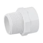 Adaptador macho de PVC de 1-1/4', FOSET 1