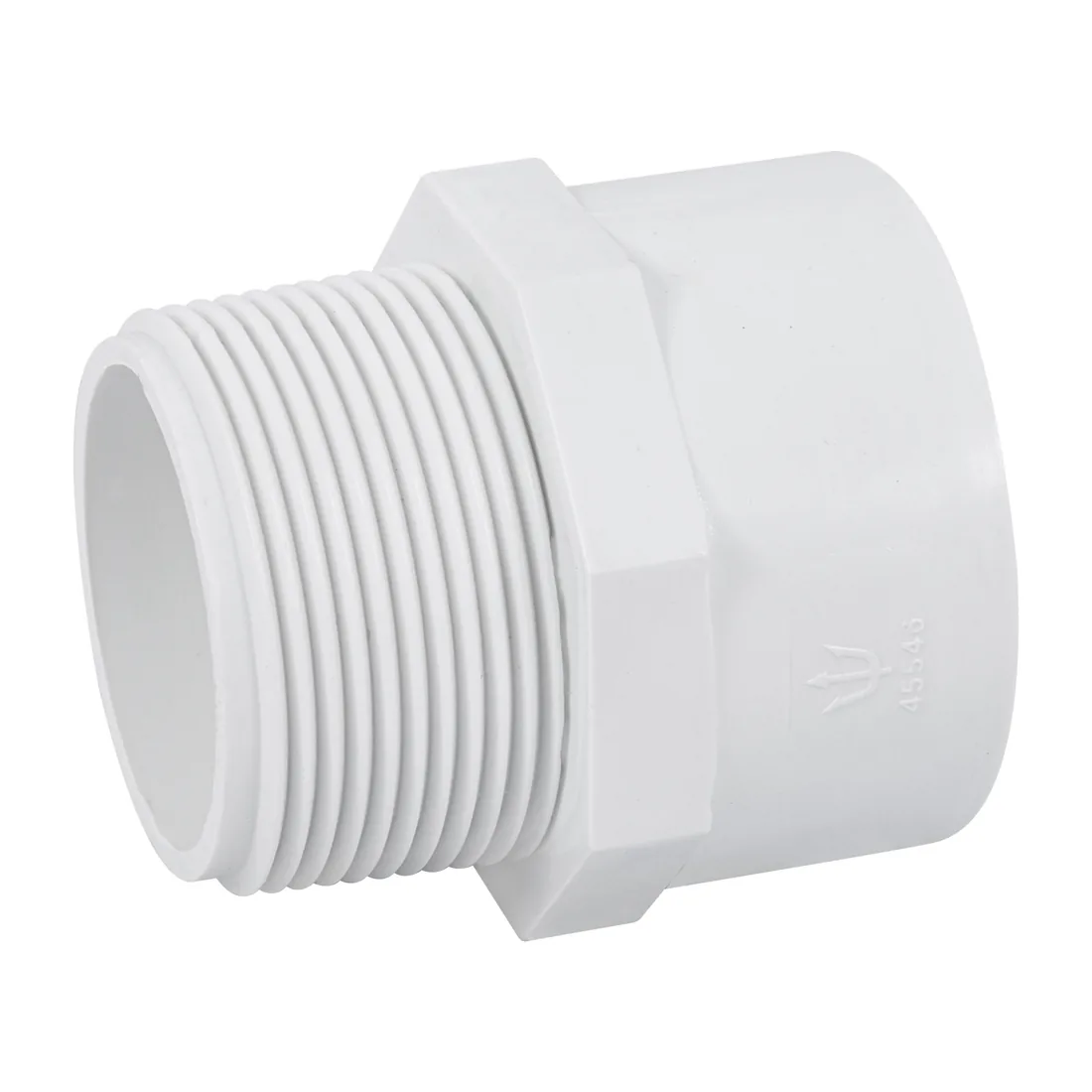 Adaptador macho de PVC de 1-1/2', FOSET