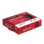 Bisagra rectangular 2 x 1-1/2', acero negro mate, HERMEX 4