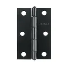 Bisagra rectangular 2-1/2 x 1-5/8', acero negro mate, HERMEX 1
