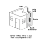 Medidor de nivel de agua para tinaco, FOSET 5