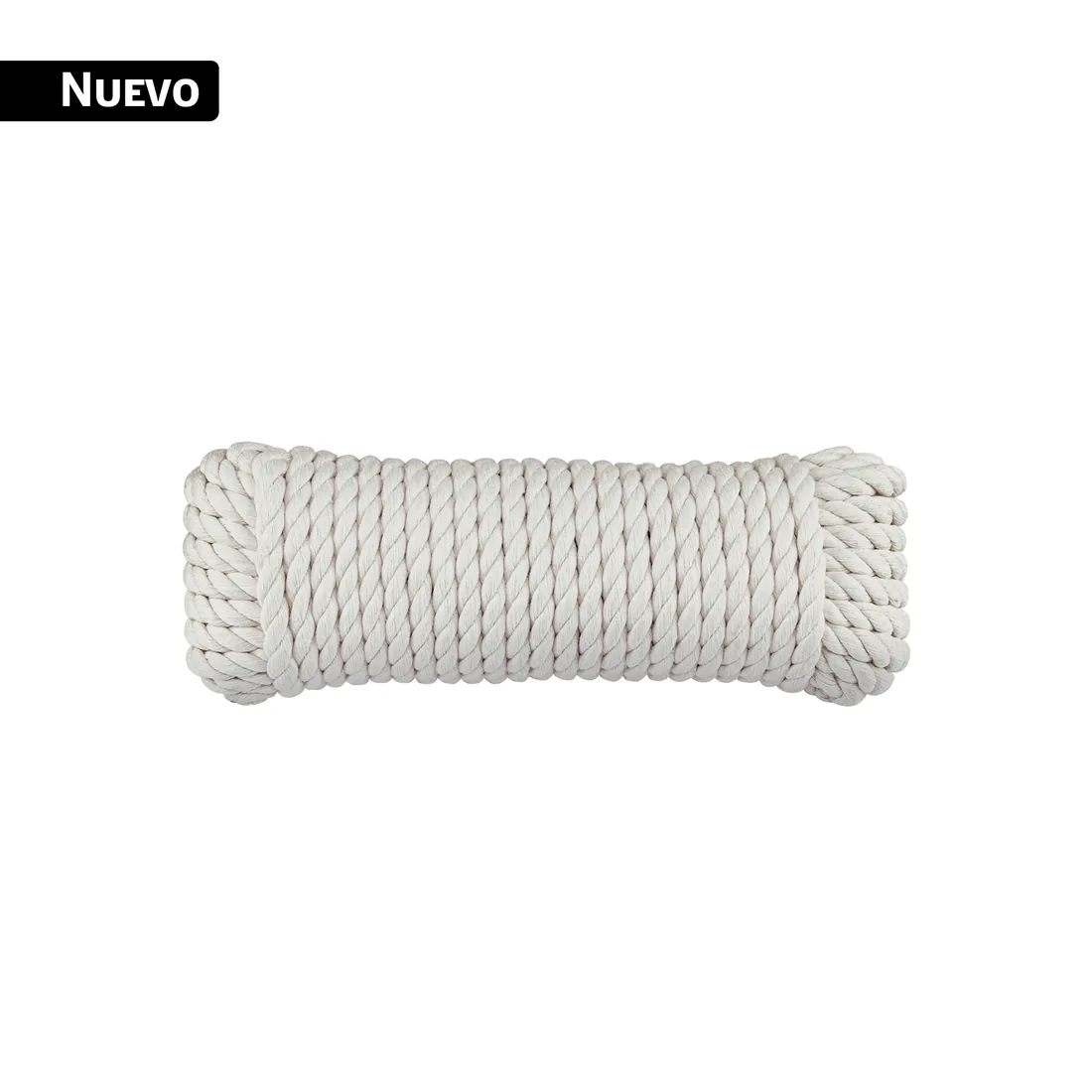 Piola de Algodón de 10 mm x 15 m natural, FIERO