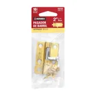 Pasador de barril de acero latón 2', HERMEX 4