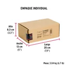 Caja con 50 taquetes expansivos 10x65 mm con armella cerrada 4