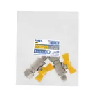 Válvula esfera para PE-AL-PE, 3/8'a flare 3/8', FOSET 4