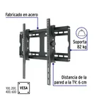 Soporte para pantallas de 26' a 65' con inclinación, VOLTECK 2