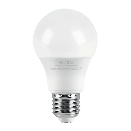 Foco LED 3W (25W) A19, 6500K blanca fría, 270 lm, blíster