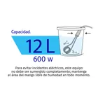 Calentador de inmersión para agua #3 (12 L), 600 W, VOLTECK 5