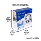Extractor de aire de 10',blanco, VOLTECK 6