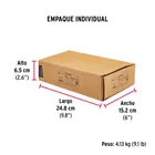 Caja con 25 taquetes arpón de 1/2' x 7', FIERO 5