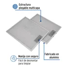 Juego de 2 filtros de aluminio para campana CAME-60 2