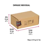 Caja con 100 taquetes expansivos de 1/4' con tornillo, FIERO 5