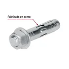 Caja con 25 taquetes expansivos de 5/8' con tornillo, FIERO 2