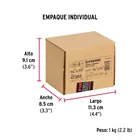 Caja con 100 taquetes expansivos de 3/16' sin tornillo FIERO 5