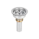 Contracanasta 3-1/2' inox, instala-fácil, tubo inox, FOSET 1