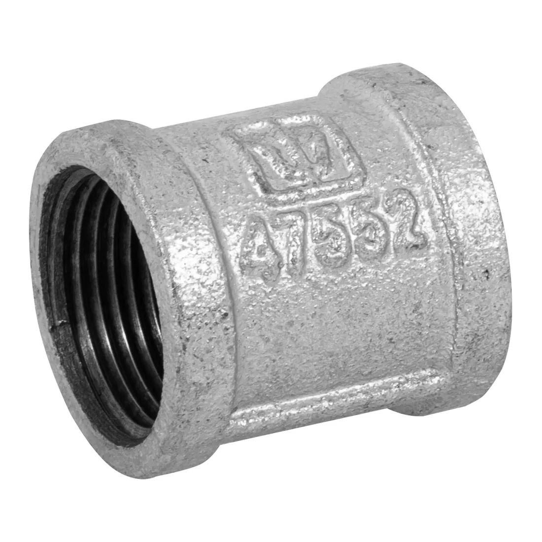 Cople reforzado de acero galvanizado de 1', FOSET