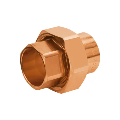 Tuerca unión de cobre de 1', FOSET BASIC