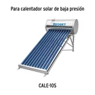 Caja c/10 tubos p/calentador solar CALE-10S, FOSET 4