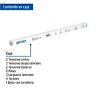Base para termotanque p/calentador solar CALE-12HS, FOSET 3