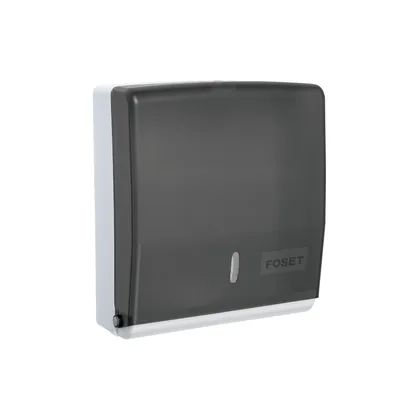 Dispensador de ABS para toallas de papel, humo, FOSET