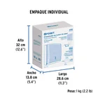 Dispensador de ABS para toallas de papel, humo, FOSET 5