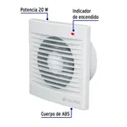 Extractor de aire de 5', blanco, VOLTECK 2