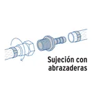 Adaptador inserción rosca exterior de 1'x 1', FOSET 4