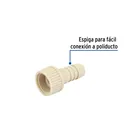 Adaptador hembra movible de polipropileno 3/4' x 3/4', FOSET 2