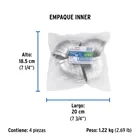 Codo 90° acero galvanizado de 1-1/4', FOSET 3