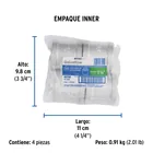 Cople reforzado de acero galvanizado de 1-1/4', FOSET 3